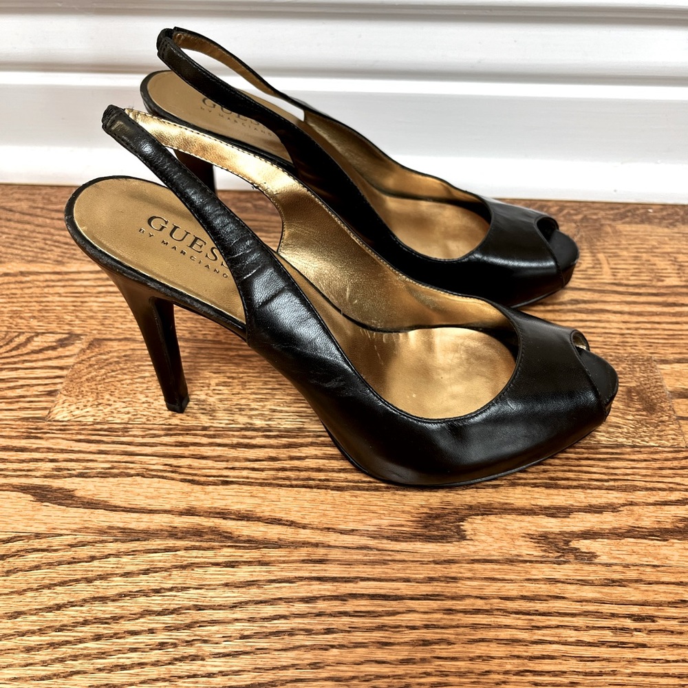 Guess black heels